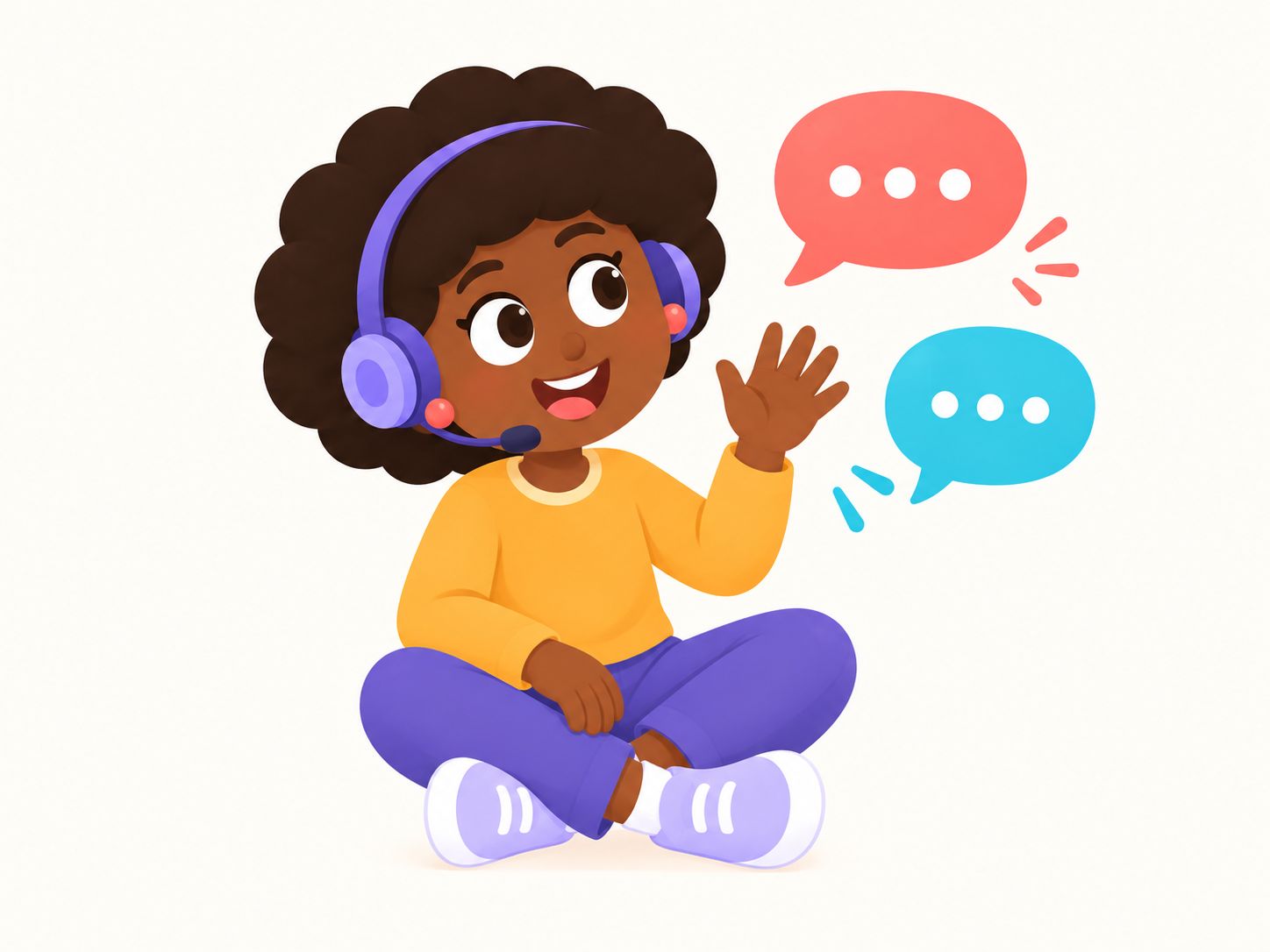 Ama écoute au casque